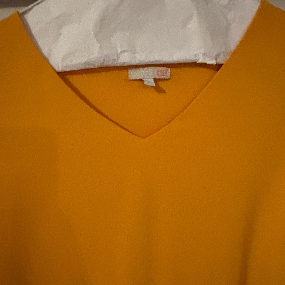 Gianni Bini Yellow Long Sleeve Dress